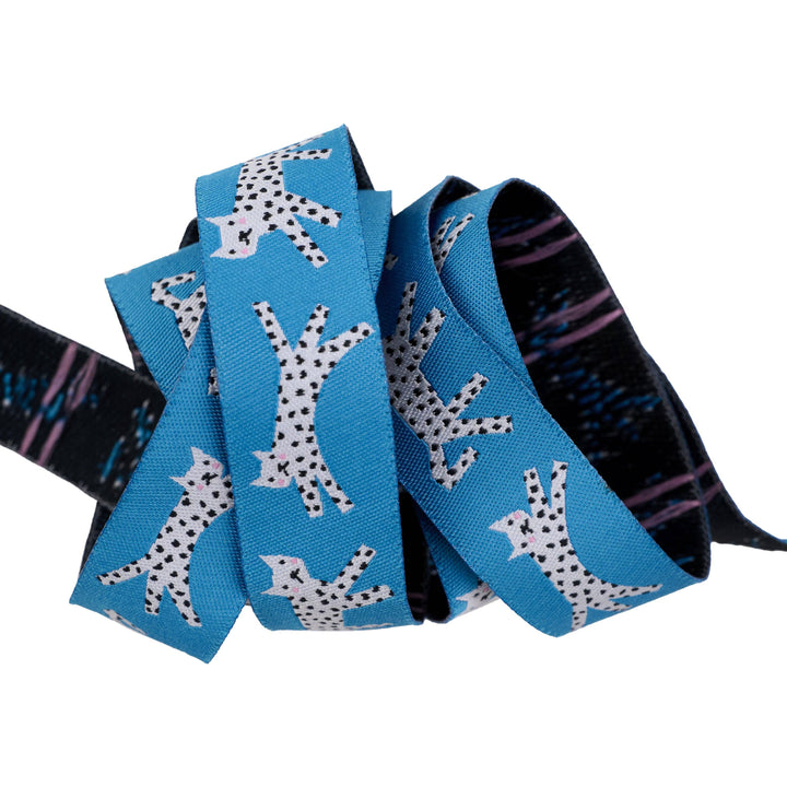 Snow Leopards - 7/8" Wide