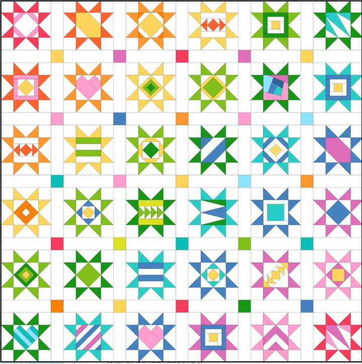 Scrappy Stars 3" FPP Pad