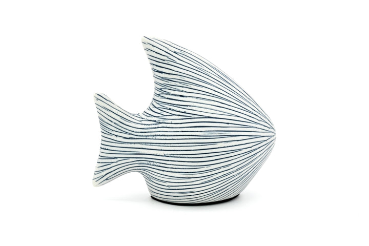 Handcrafted Mini Angelfish Blue Stripe