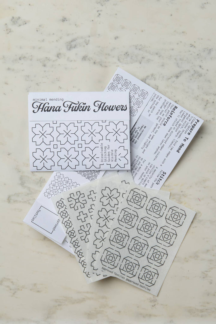 Hana Fukin Flowers . Minimal Mending Series