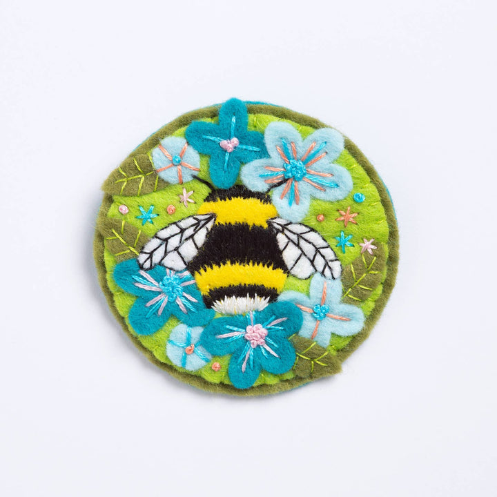 Bumblebee Brooch Felt Craft Kit