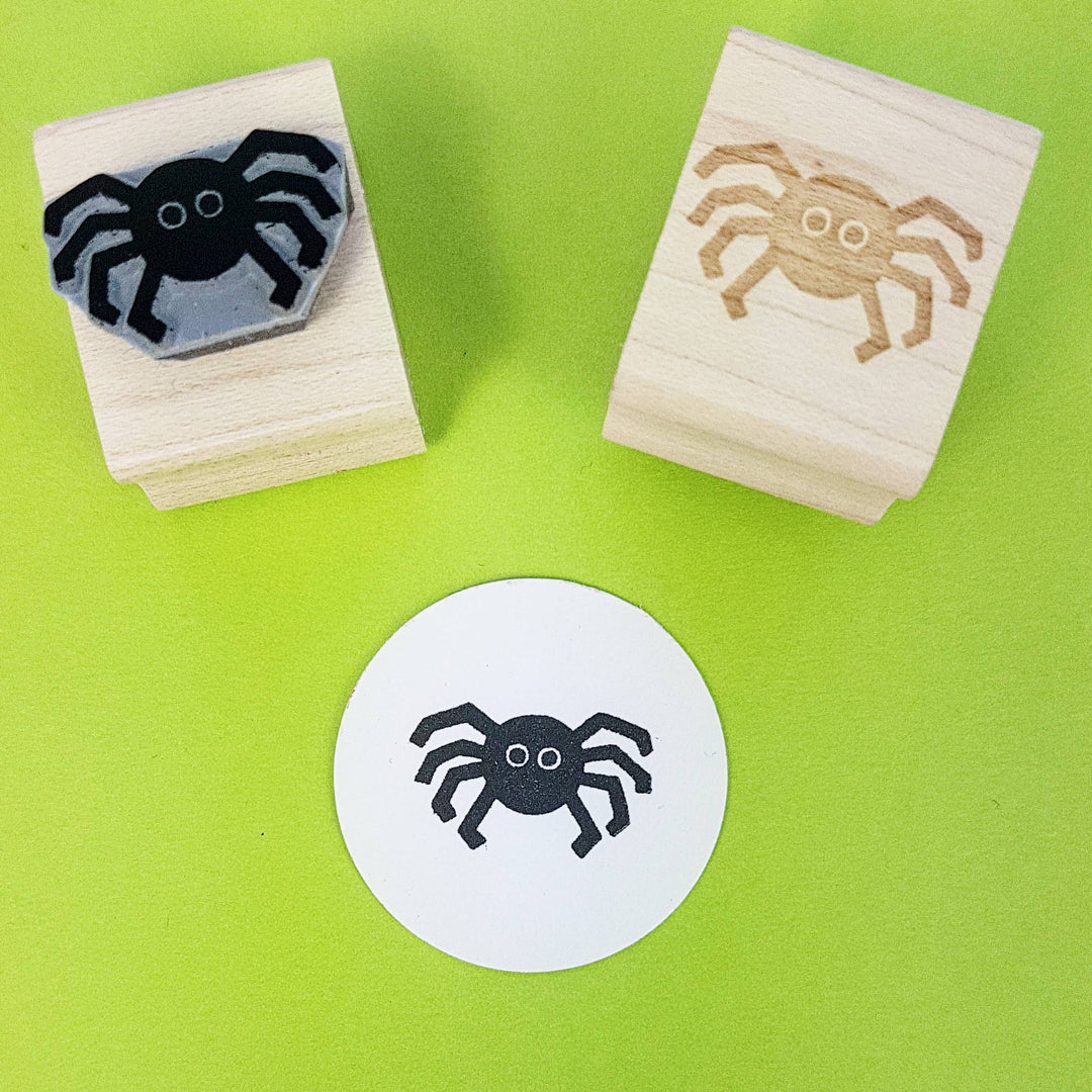 Cute Spider Mini Rubber Stamp