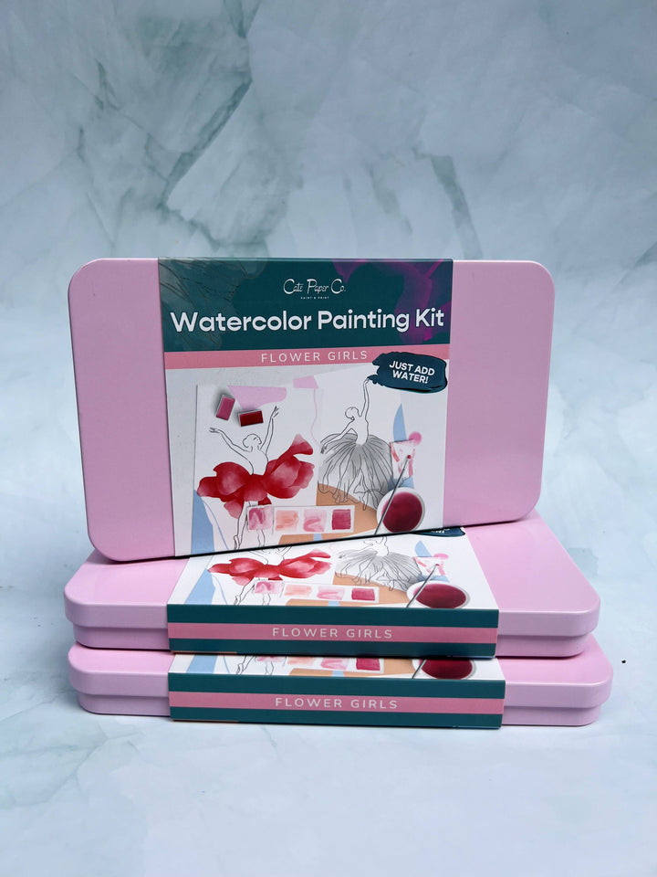 Flower Girls Watercolor Kit