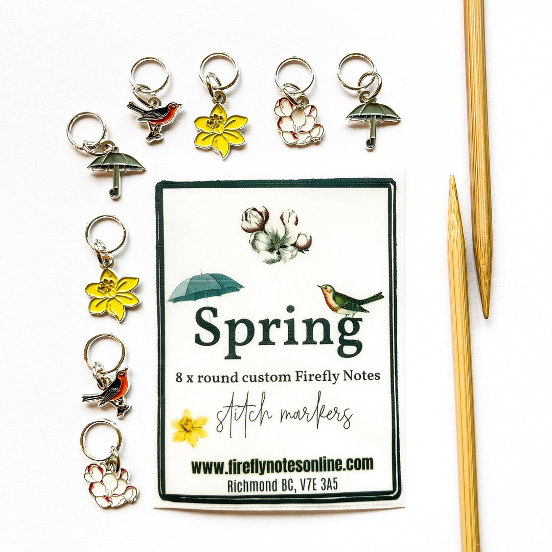 Spring Stitch Markers