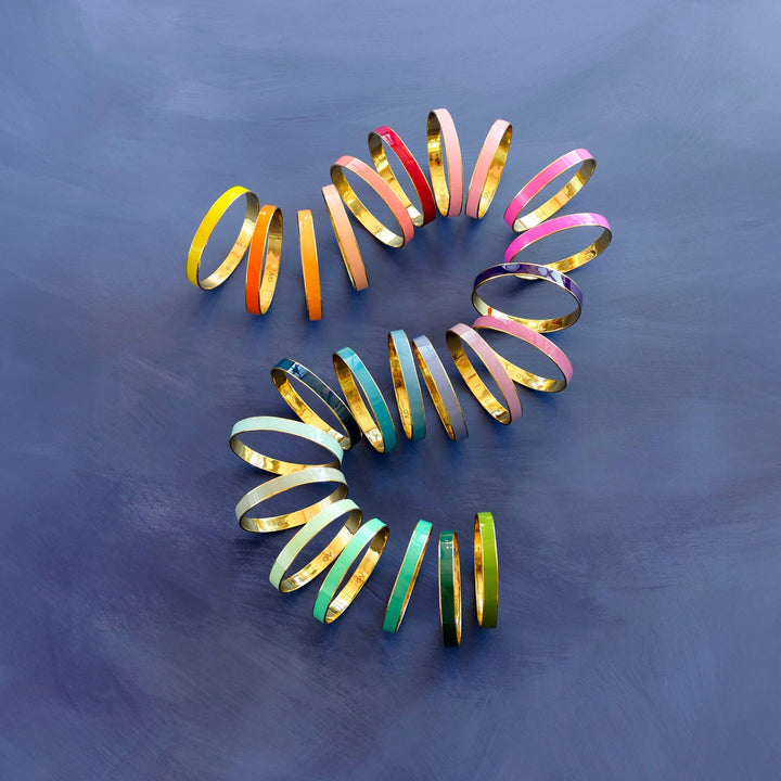 Rainbow Spangle Bangles