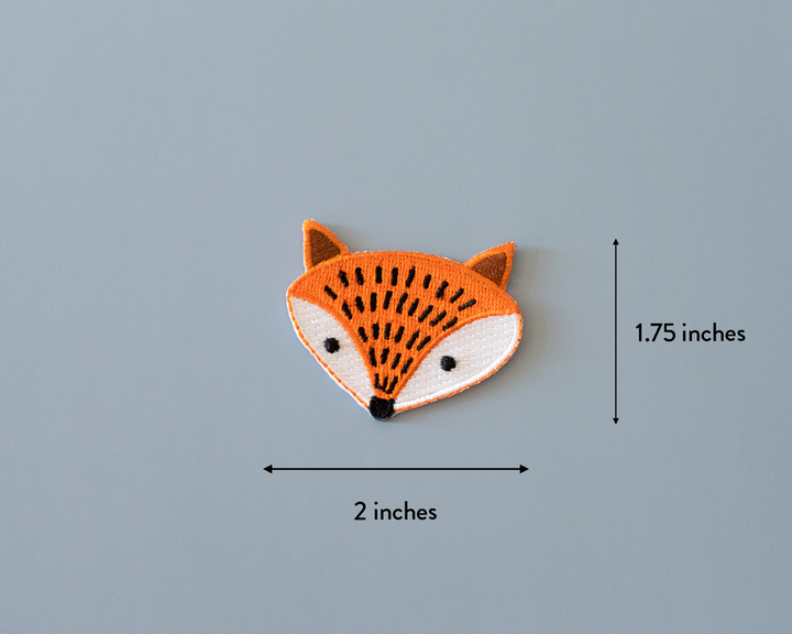 Cute Mini Fox Iron-On Patch