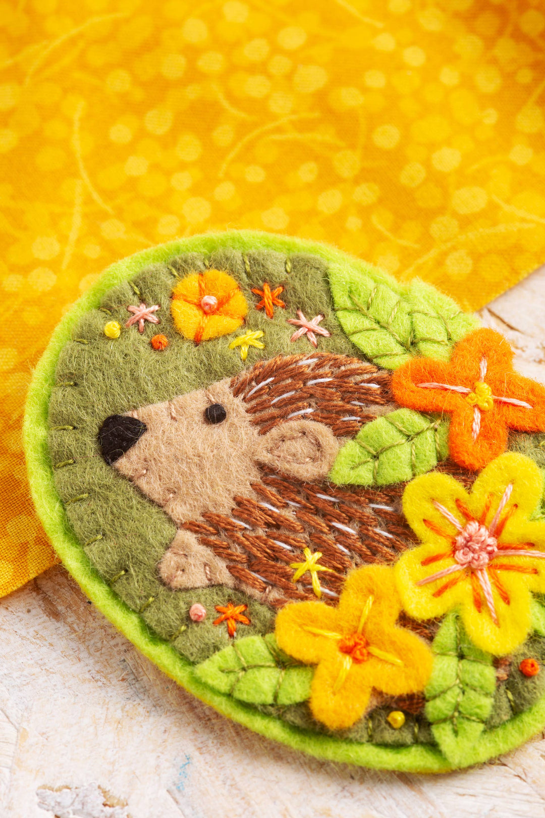 Hedgehog Felt Craft Kit