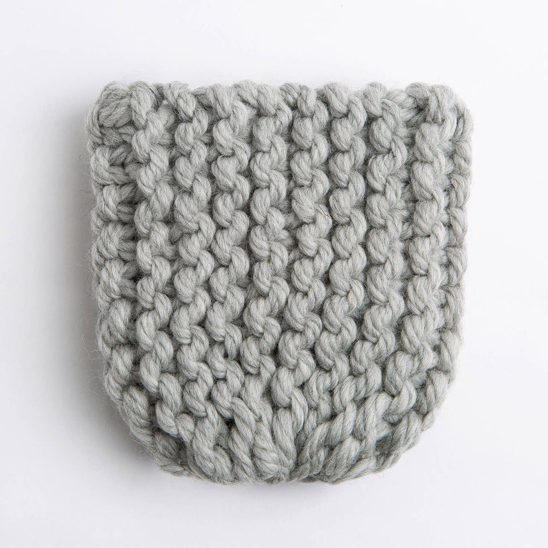 Mini Basket Beginner Knitting Kit