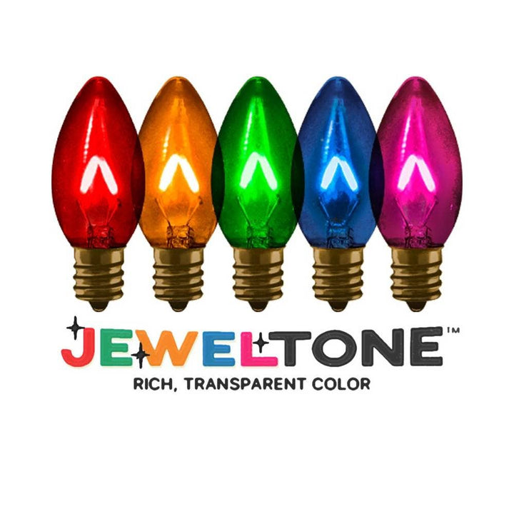 Vintage Style LED Christmas Lights - C9 25-Light Set