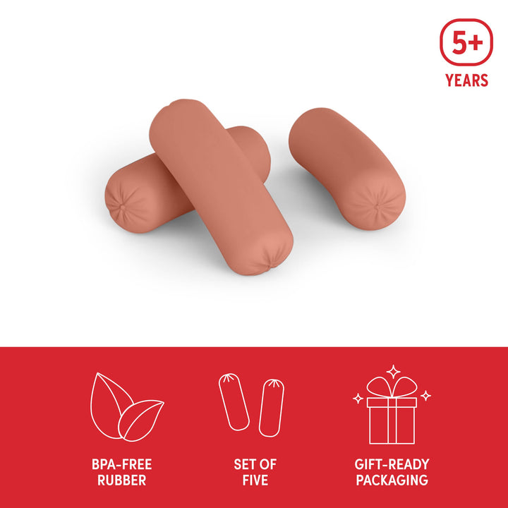 UNCANNY - Cocktail Wiener Erasers - Set of 5