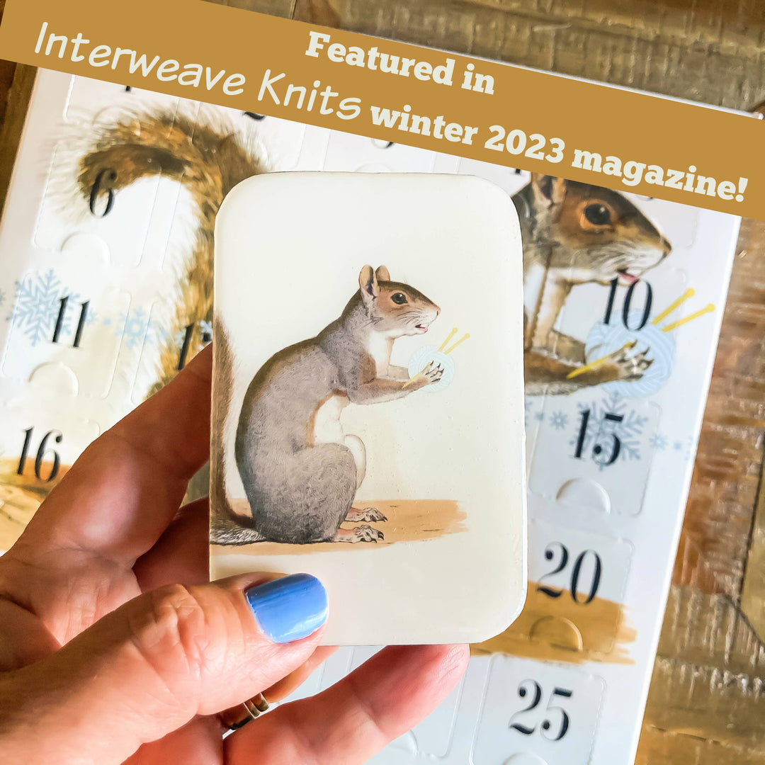 Yarn Squirrel Notions Tin