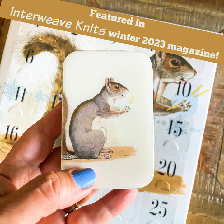 Yarn Squirrel Notions Tin