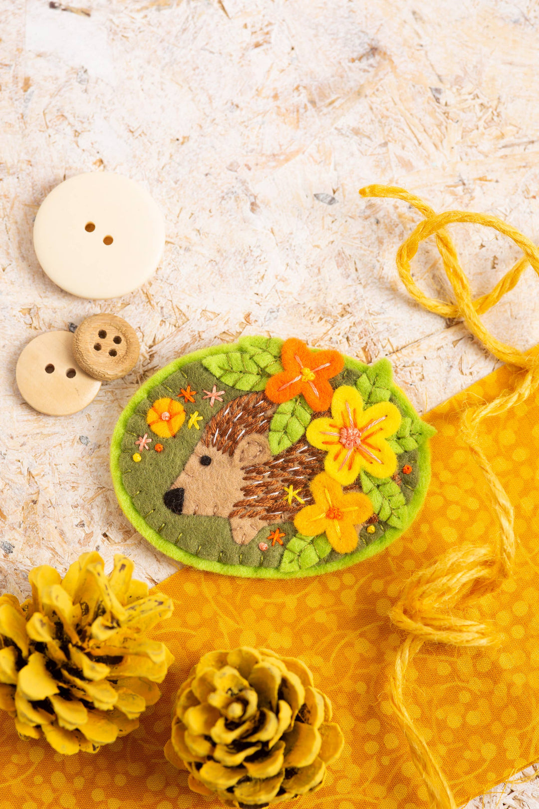 Hedgehog Felt Craft Kit