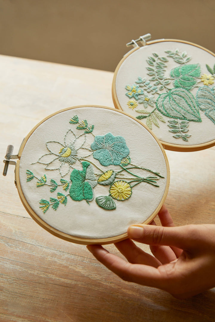 DMC Water Garden Embroidery Kit