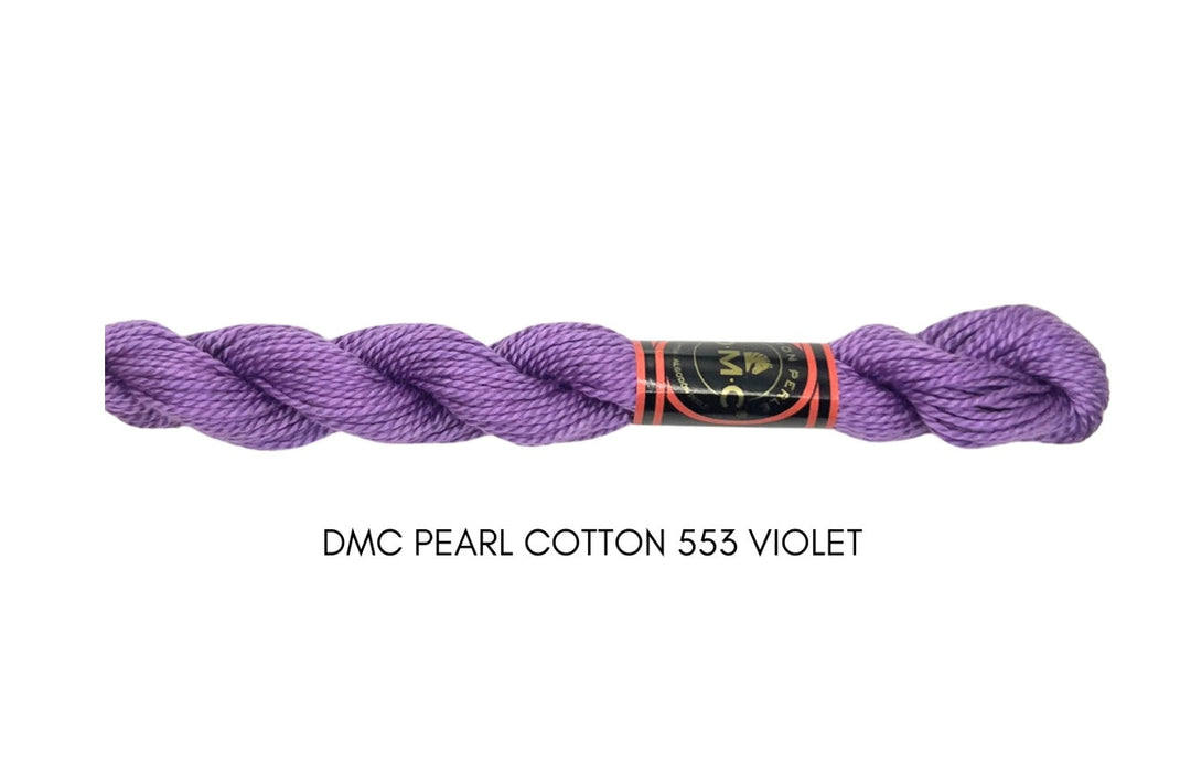 DMC Perle Cotton Size 3 553 Violet