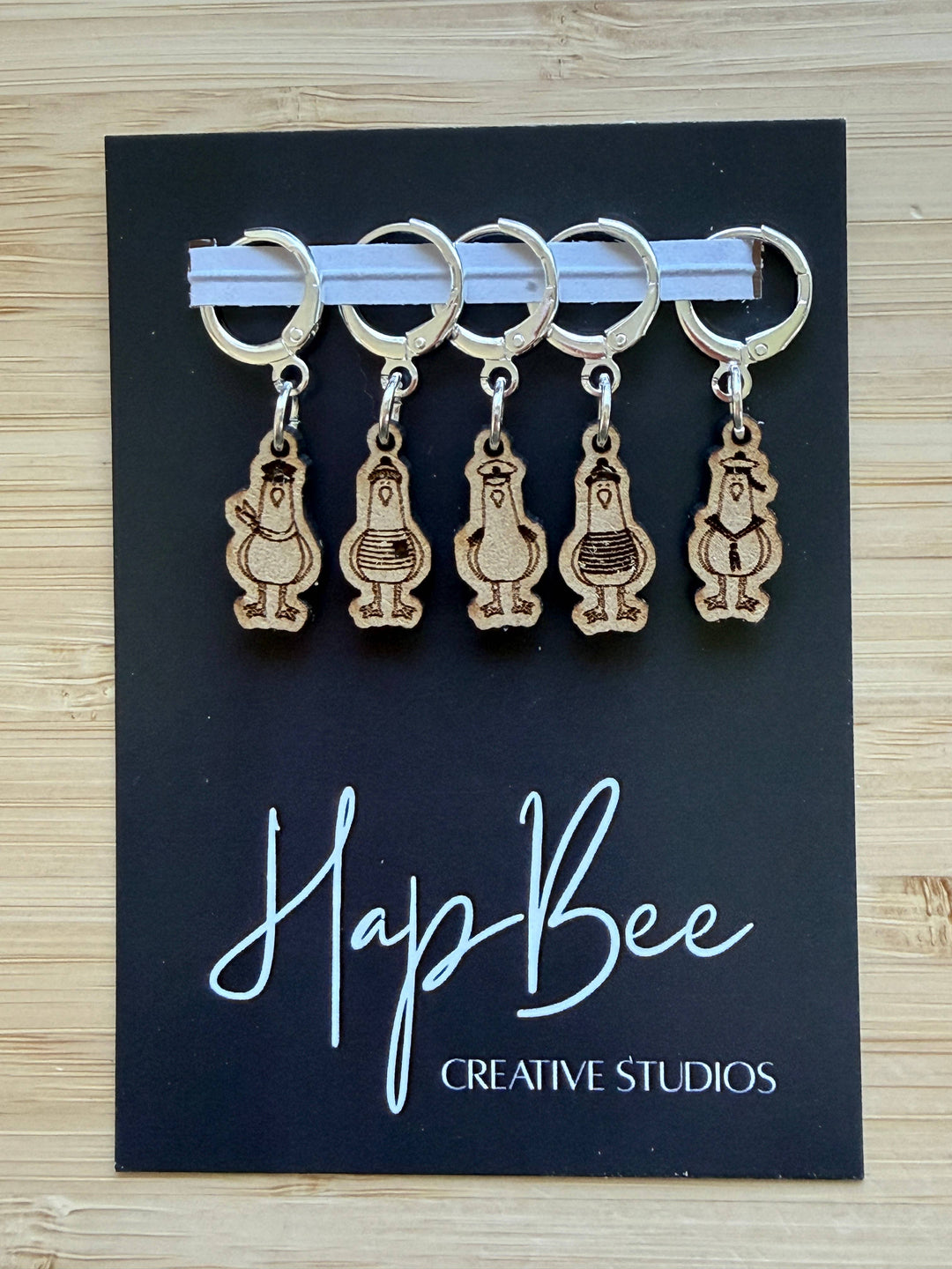 SEAGULL SAILORS stitch marker set