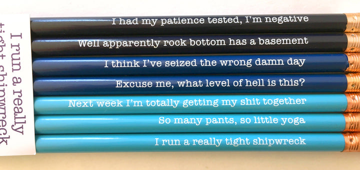 SHIPWRECK PENCIL SET
