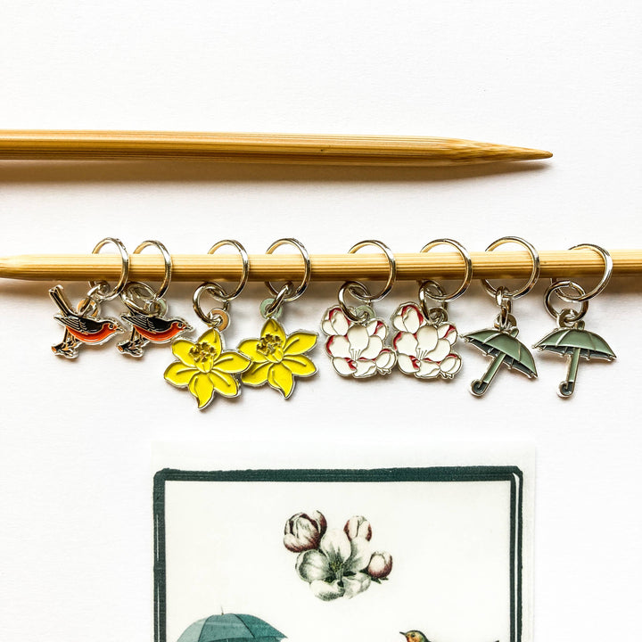 Spring Stitch Markers