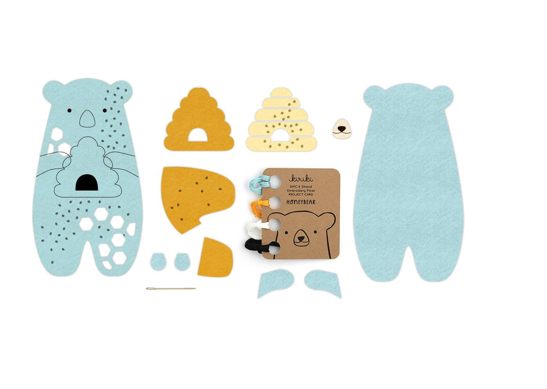 Honeybear Felt Doll Kit