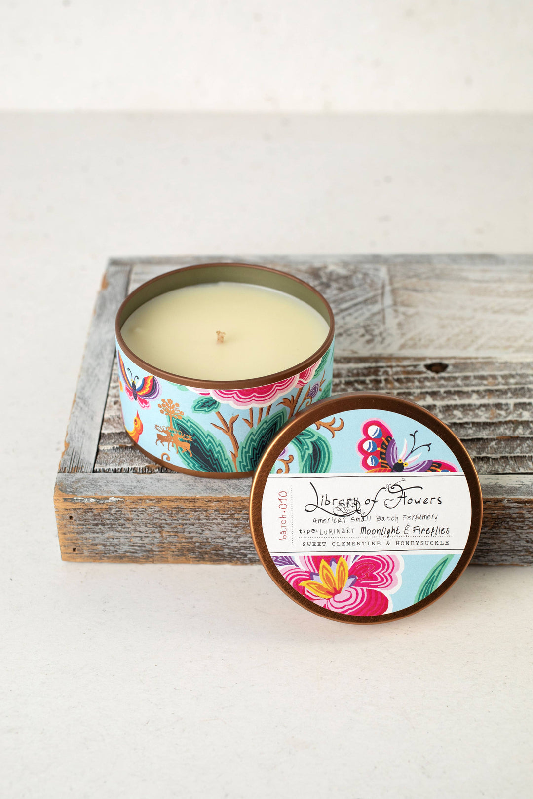 AQUA & BIRDS CANDLE