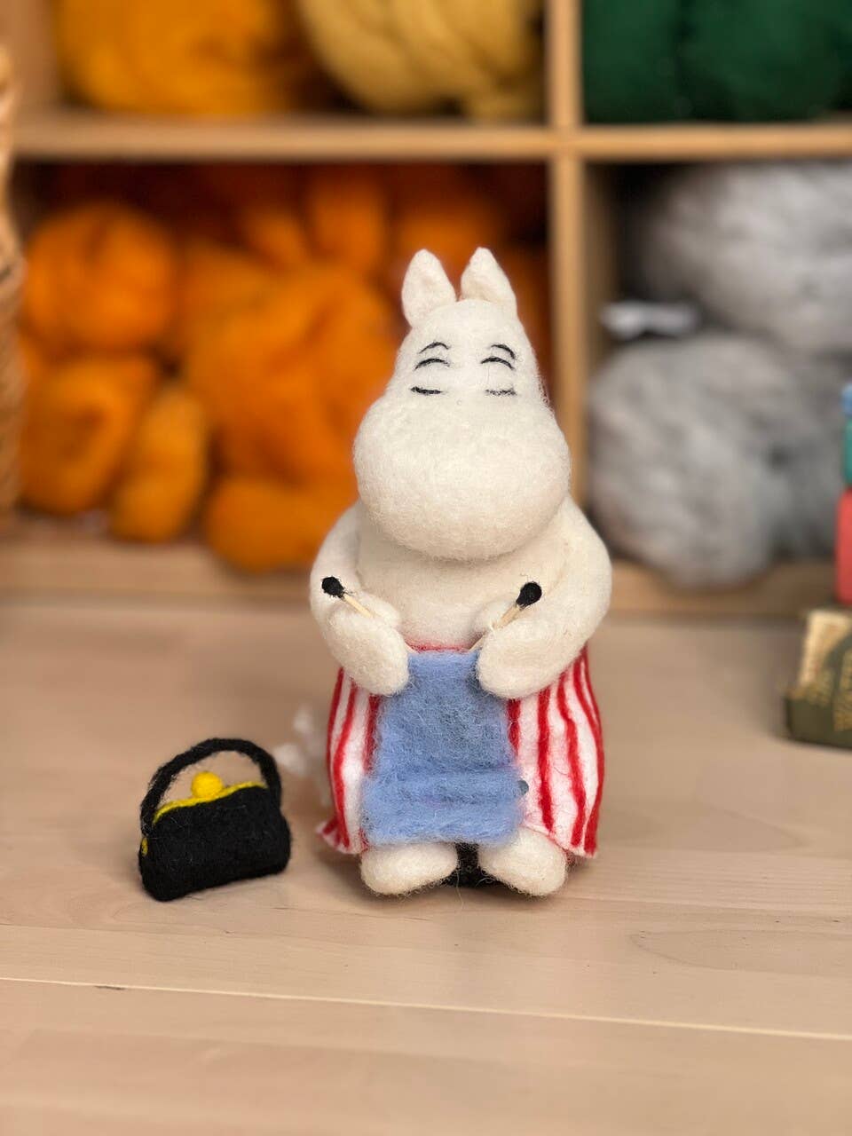 Moominmamma Knitting Needle Felting Kit