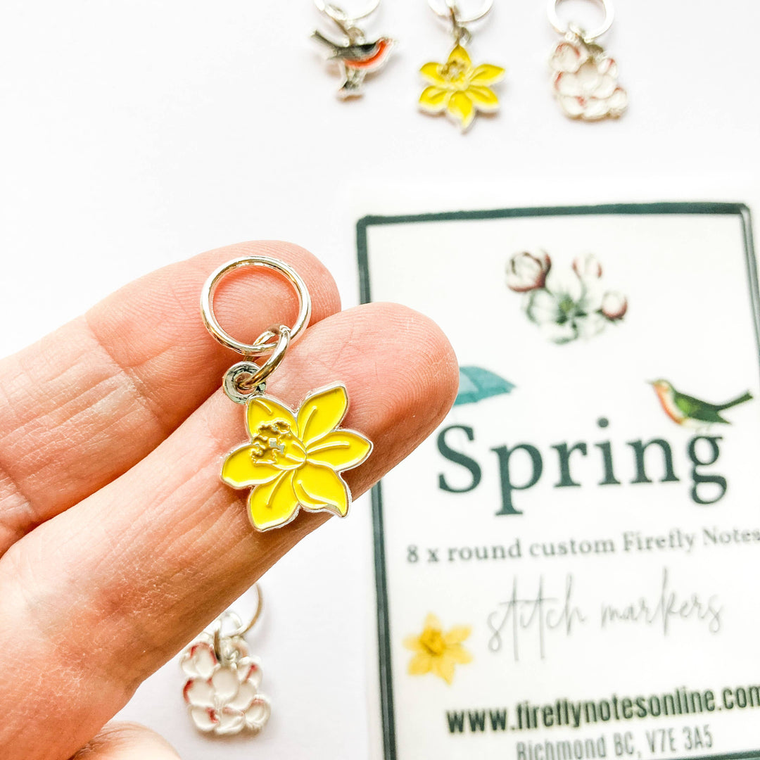 Spring Stitch Markers