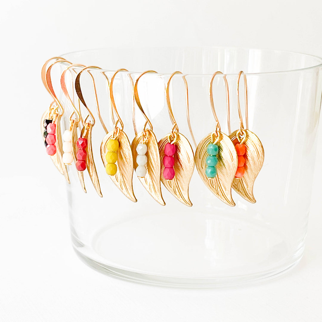 Small Leaf Earrings