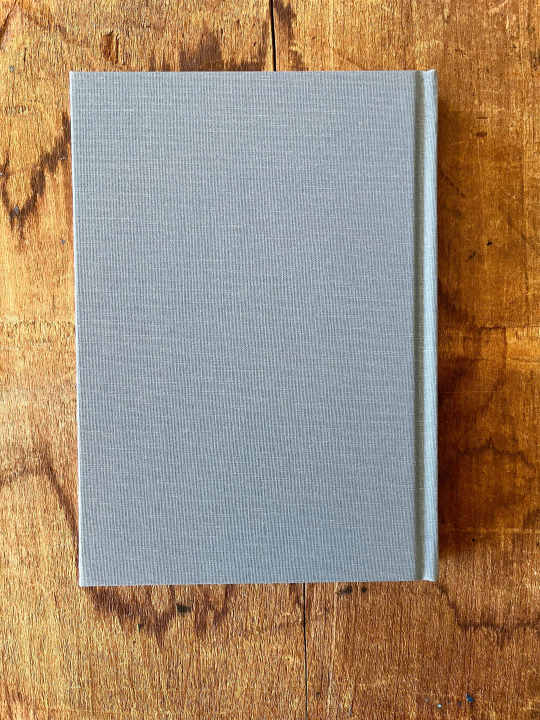 Foil Stamped Linen Journal: Denim Blue