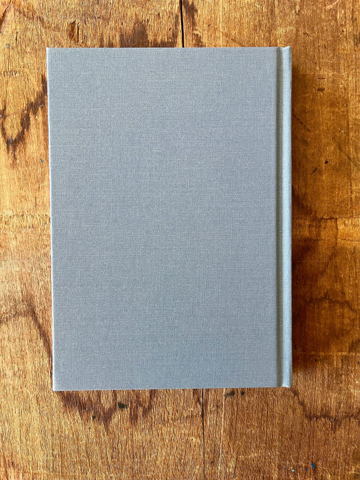 Foil Stamped Linen Journal: Denim Blue