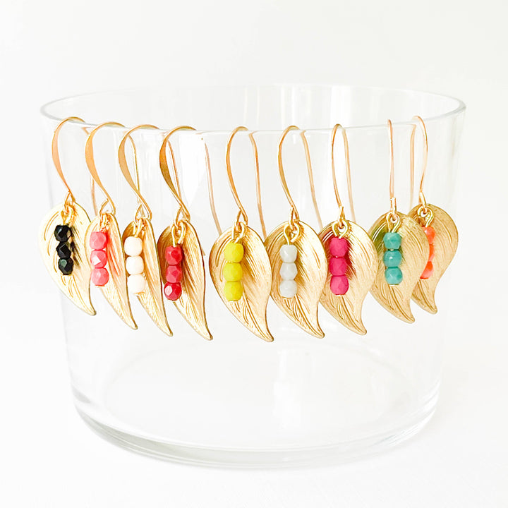 Small Leaf Earrings