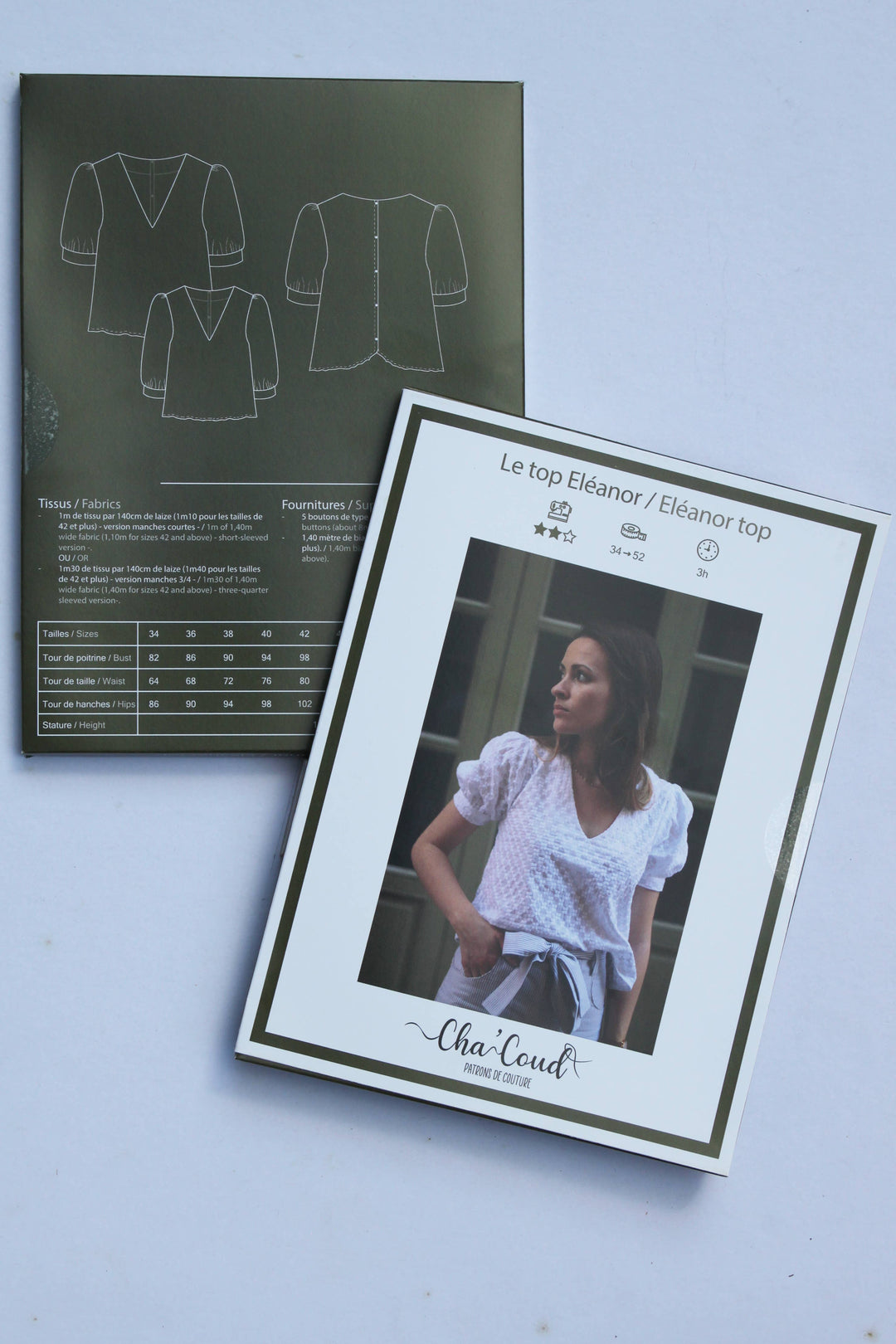 Sewing pattern - Eléanor top