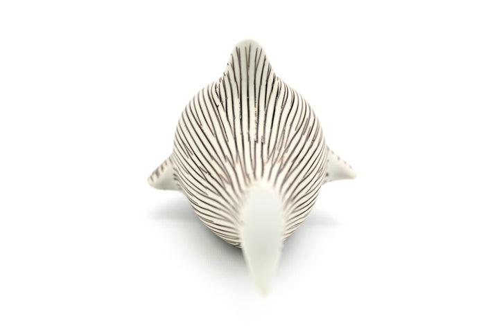 Handcrafted Mini Shark Black Stripe