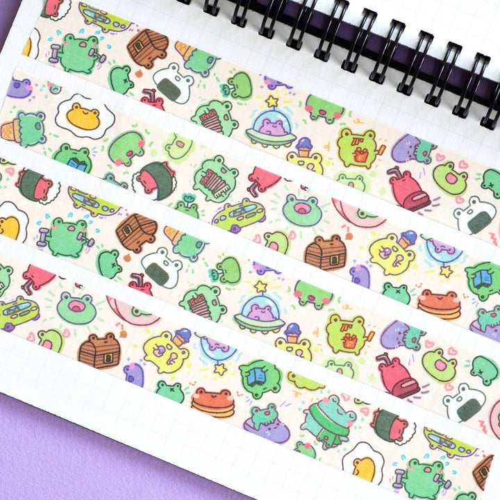 Chaos of Frogs Washi Tape