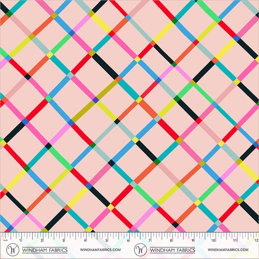 Happy Place by the 1/4 Yard - Crossing Blush