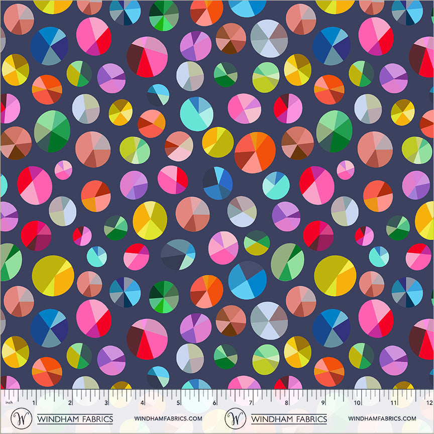 Happy Place by the 1/4 Yard - Freewheel Night Sky
