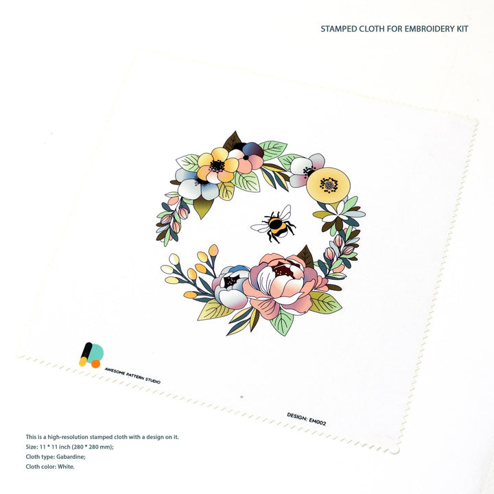 The Fish Pattern Embroidery Kit