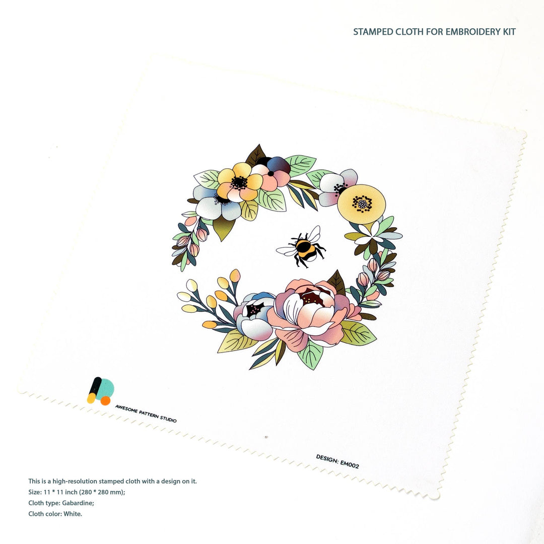 Fishes Embroidery Kit