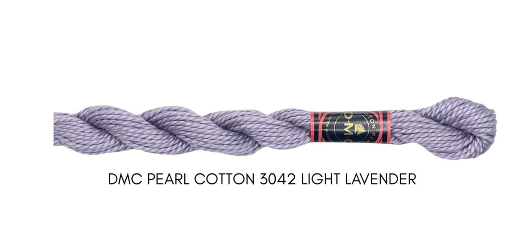 DMC Perle Cotton Size 3042 Lt. Lavender
