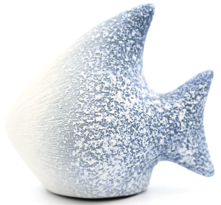Handcrafted Mini Angelfish Blue Ombre