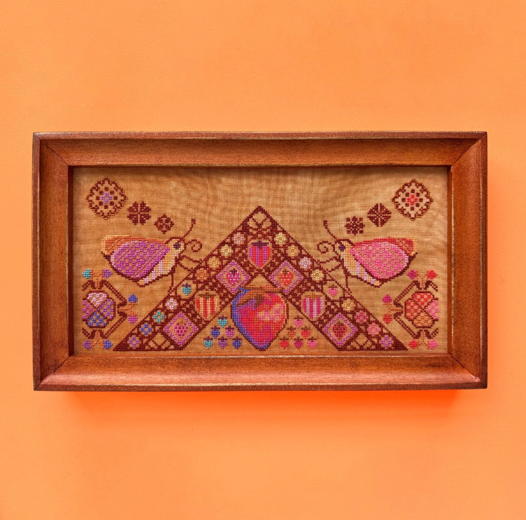 Strawberry Mountain Cross Stitch Pattern