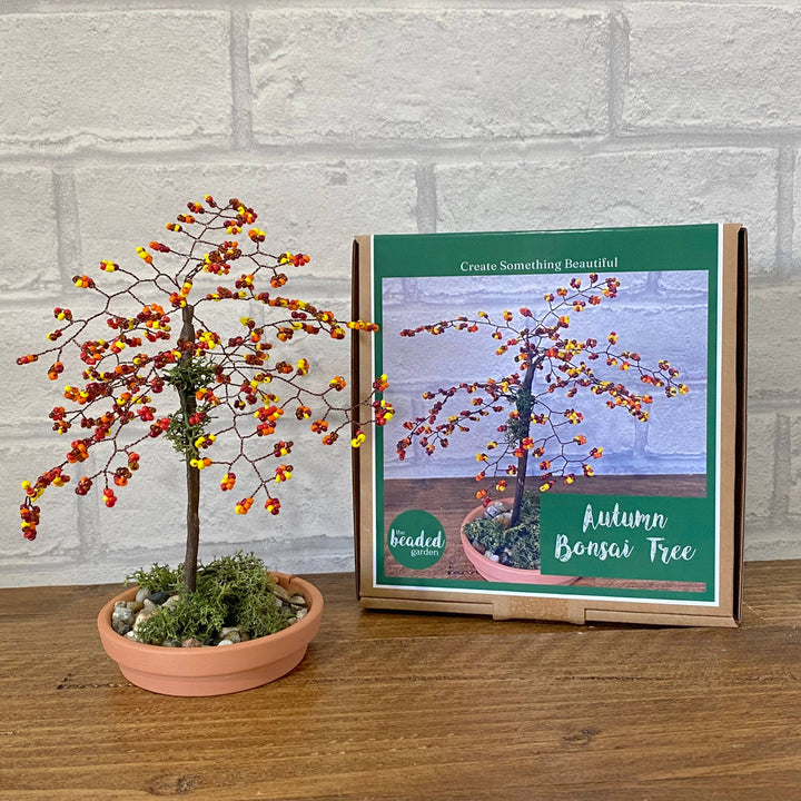 Autumn Bonsai Tree Beading Kit