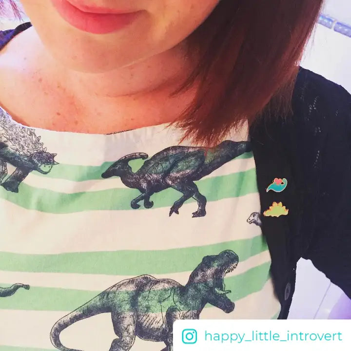 Plesiosaur Pin