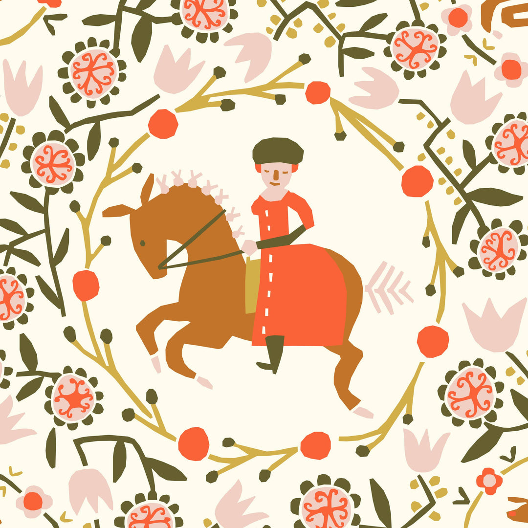 Afternoon Trot Tomato Organic Cotton