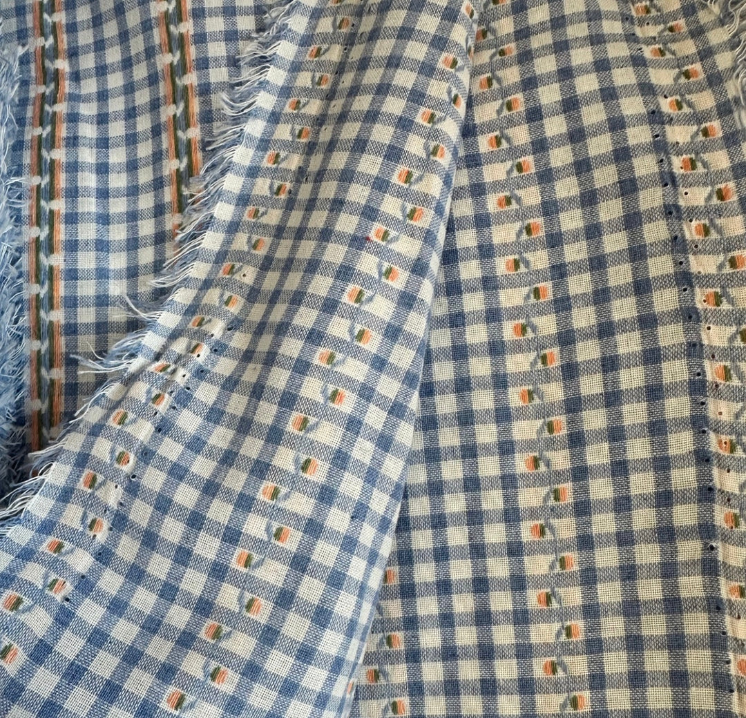 Homestead Cotton Jacquard by the 1/4 Yard - Bluebelle