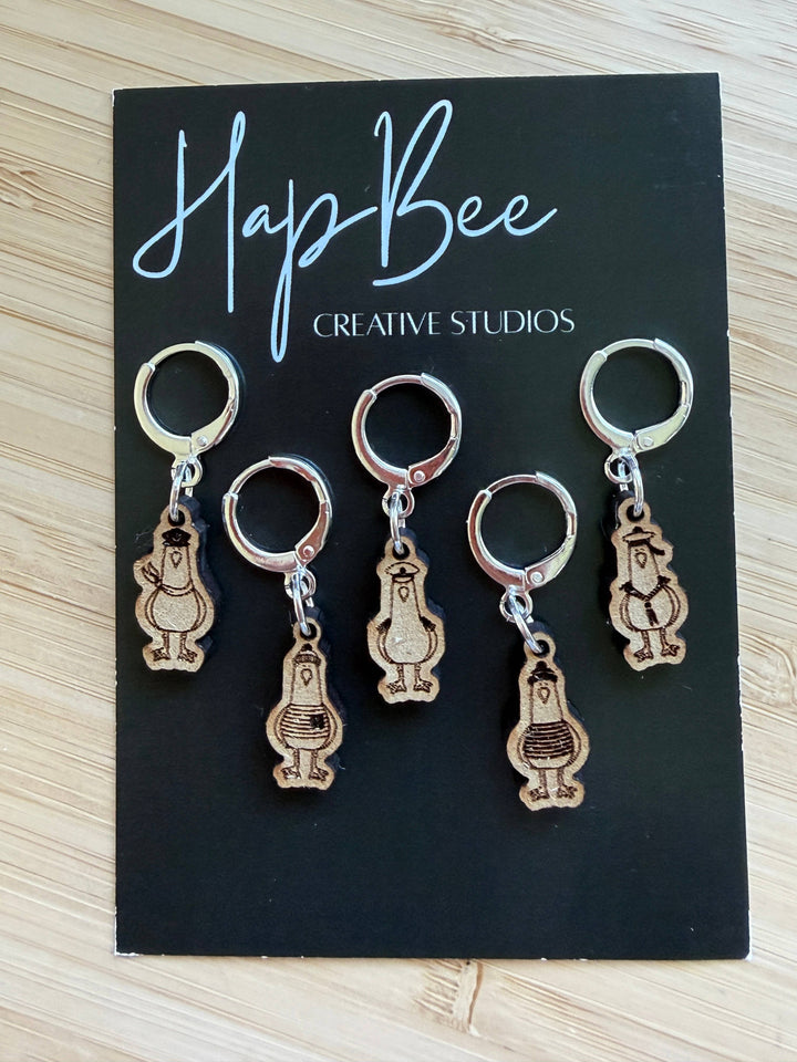 SEAGULL SAILORS stitch marker set