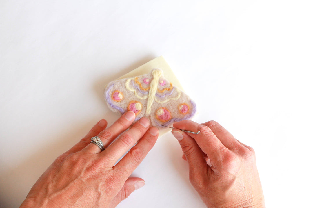 Mini Moth Felting Craft Kit