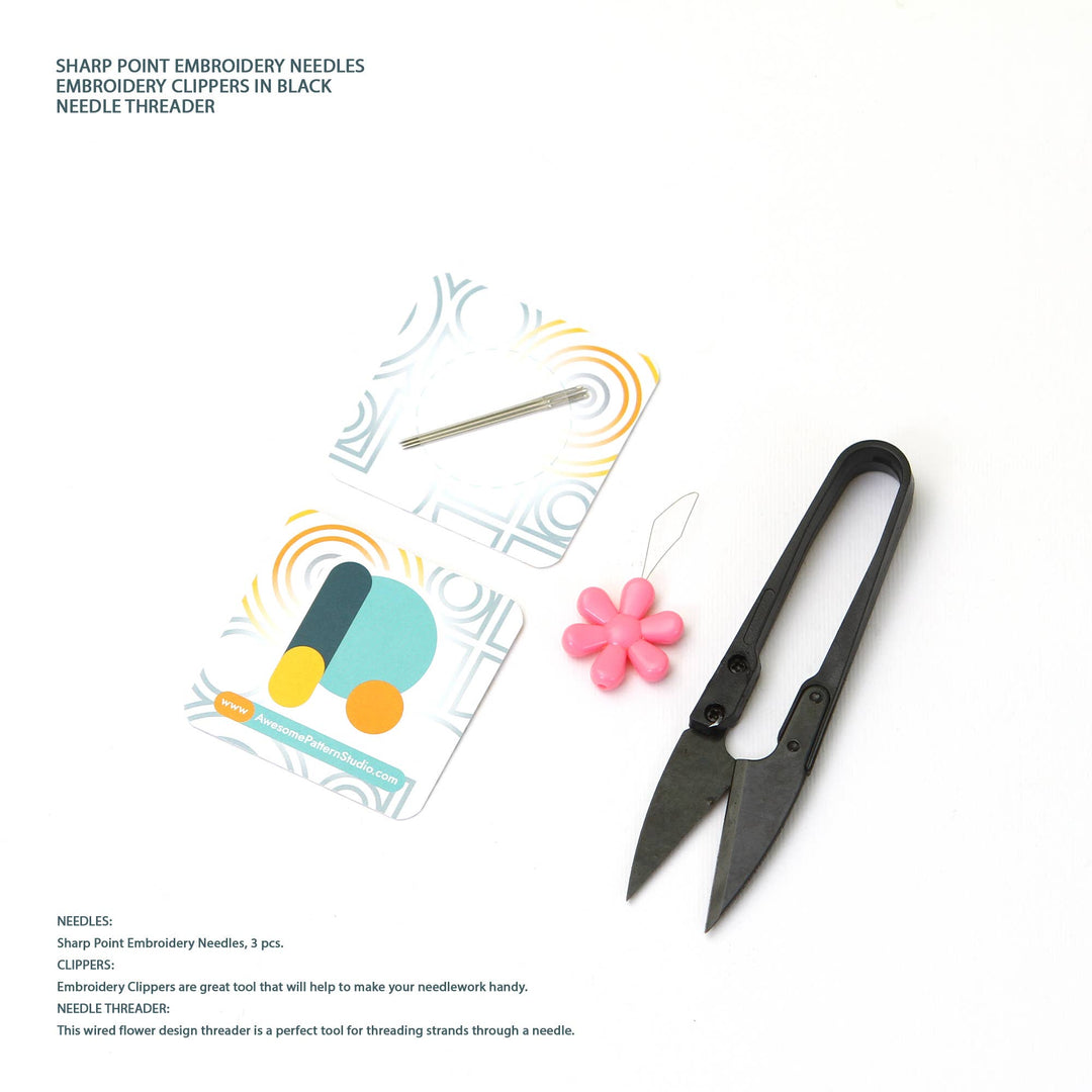 The Fish Pattern Embroidery Kit