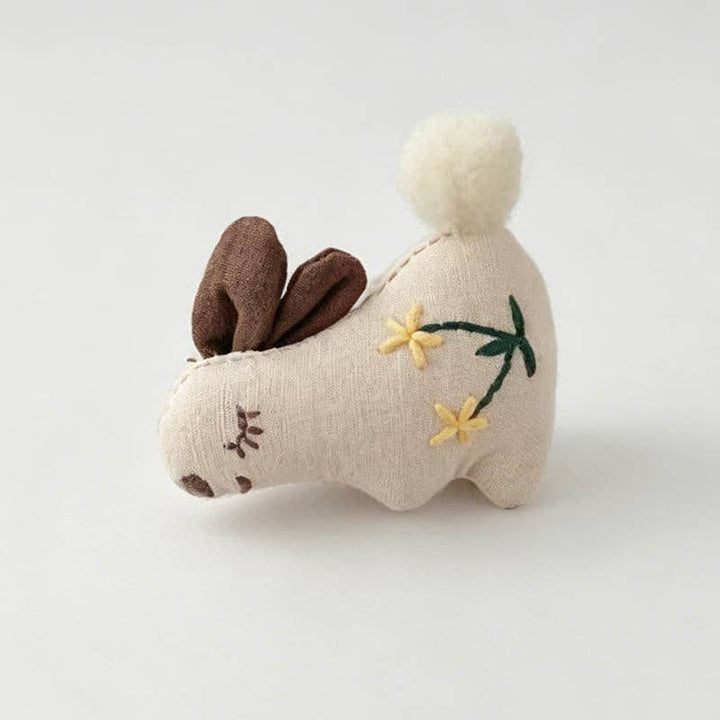 Handmade Fabric Brooch Pin
