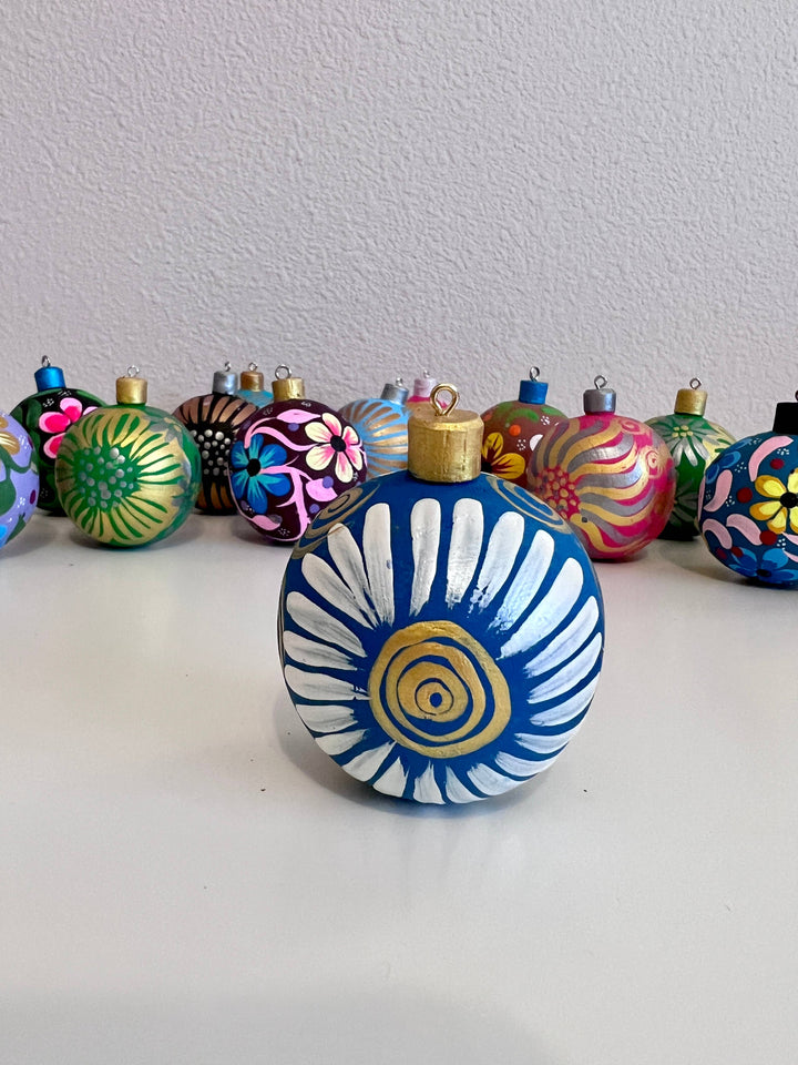 Mexican Hand Painted Ornaments