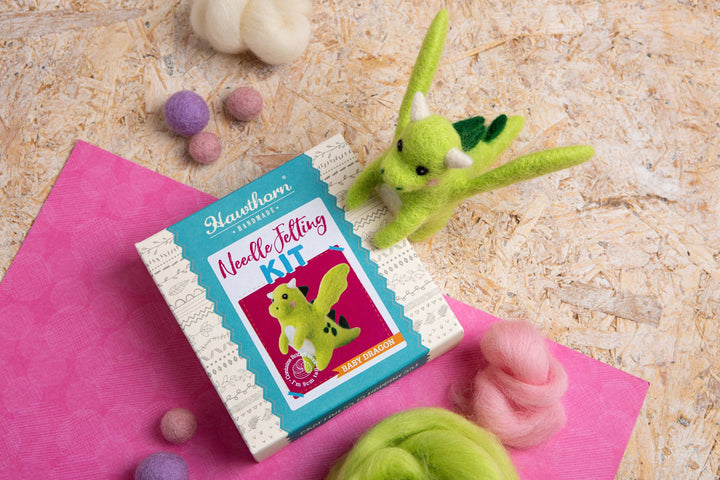 Baby Dragon Mini Needle Felting Kit